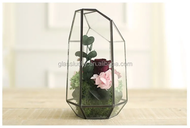 Decorative Terrarium Glass. Geometric Glass Terrarium Wholesale Buy