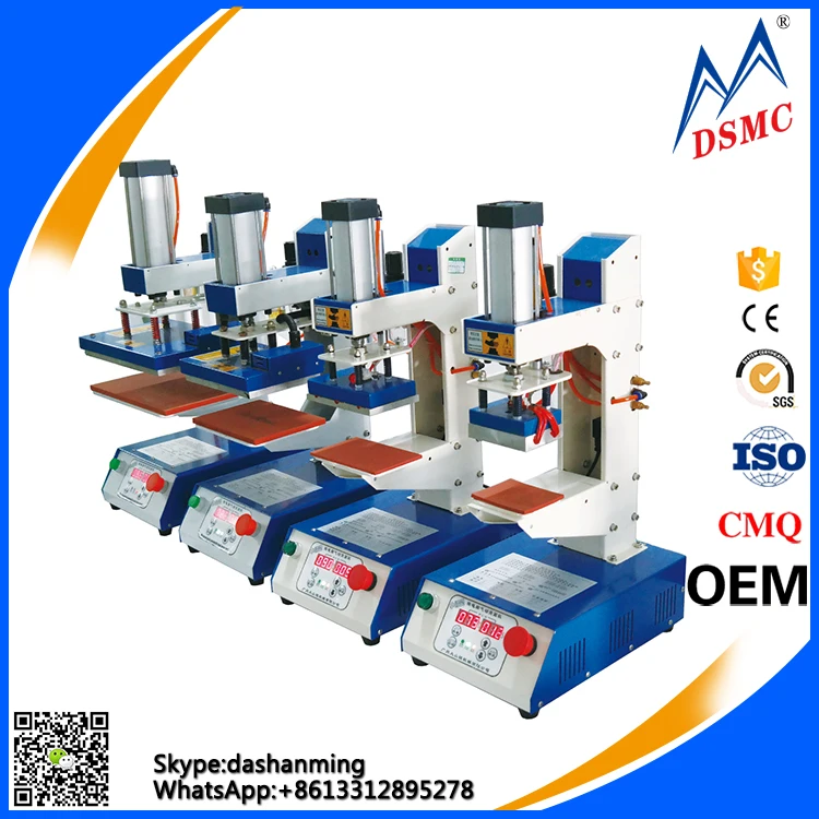 Manufacturer 20*30cm Pneumatic Heat Press Leather Logo Embossing Hot