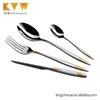 Fashion design Iron cutlery holder 39pcs stainless steel flatware set