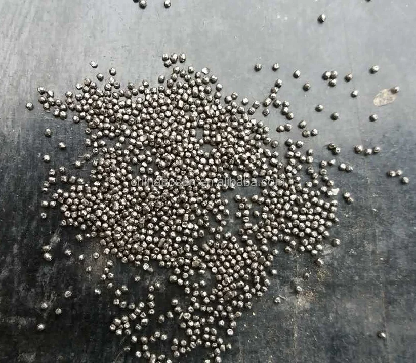 Recycled steel cut wire shot 1.4mm conditioned