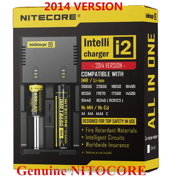 Original nitecore i2 charger intelly charger i2 intercore battery charger