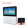 Factory Selling large capacity battery and 4.5inch screen Newest Smart Wifi Video Door Phone