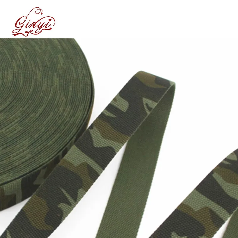Double Sided Kryptec Highlander Camo Military Specification 50mm 2" Webbing 