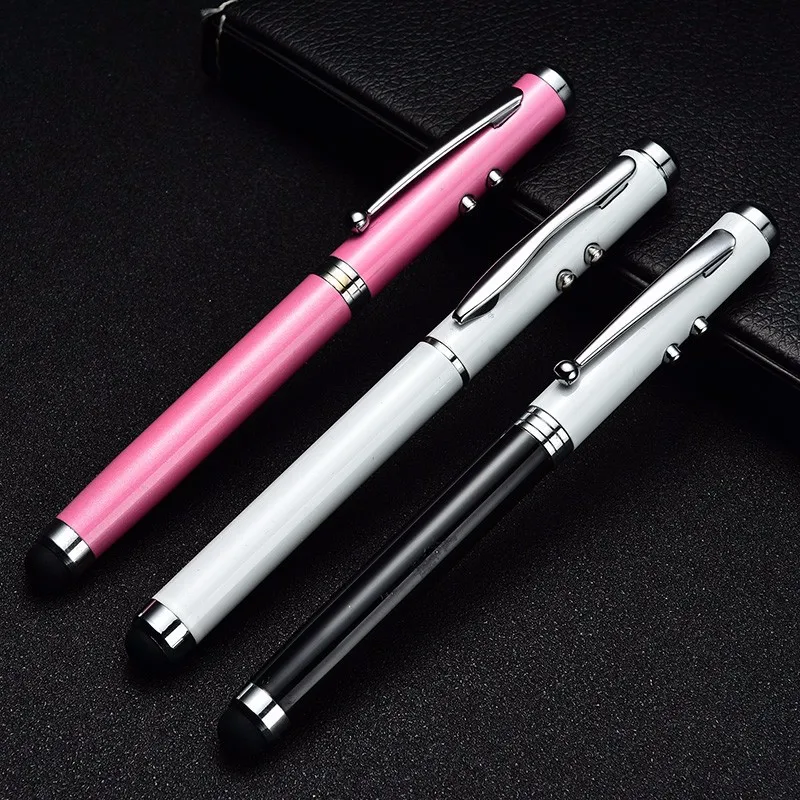 Haojun Stylus Pen 4 In 1 Ir Pen Light Up Multifunction Personalized