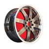 High quality 17*7.5 semi Matte light 5 holes car alloy wheels
