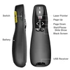 2.4GHz Wireless USB PowerPoint Presenter 30M long distance Remote Control Laser Pointer PPT Clicker for class speech advertise