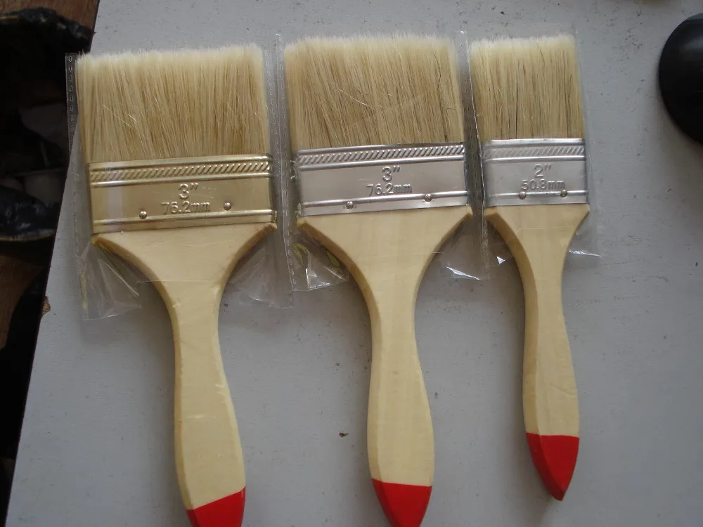 633 Wooden Handle Paint Brush For Indonesia Market Buy Paint Brush
