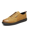 new PU leather dress style mens fashion injection shoes casual