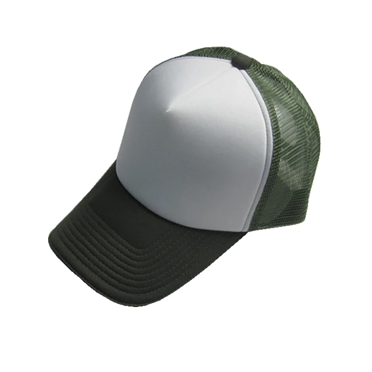 army green trucker hat
