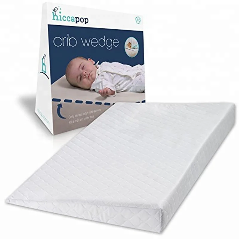 crib wedge pillow