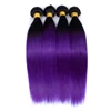 Wholesale brazilian hair bundles straight, New beauty products purple human hair weave hair bundles human