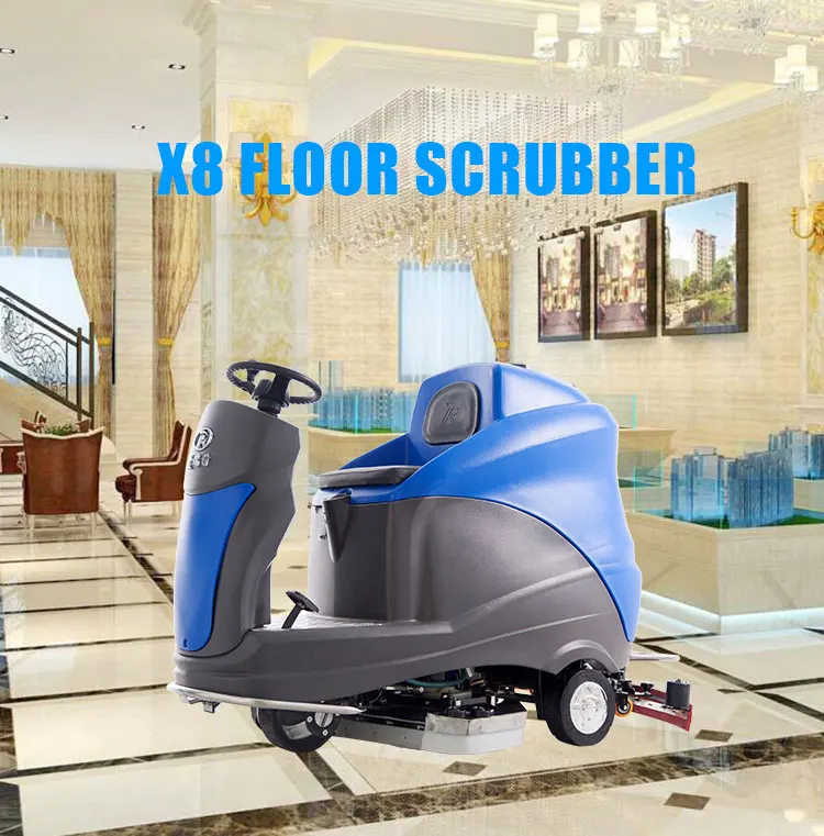 ART X8 All-Purpose Style ride on floor scrubber machine