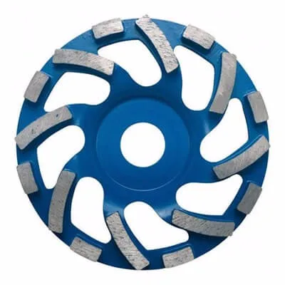 diamond pcd cup designed wheel grinding concrete