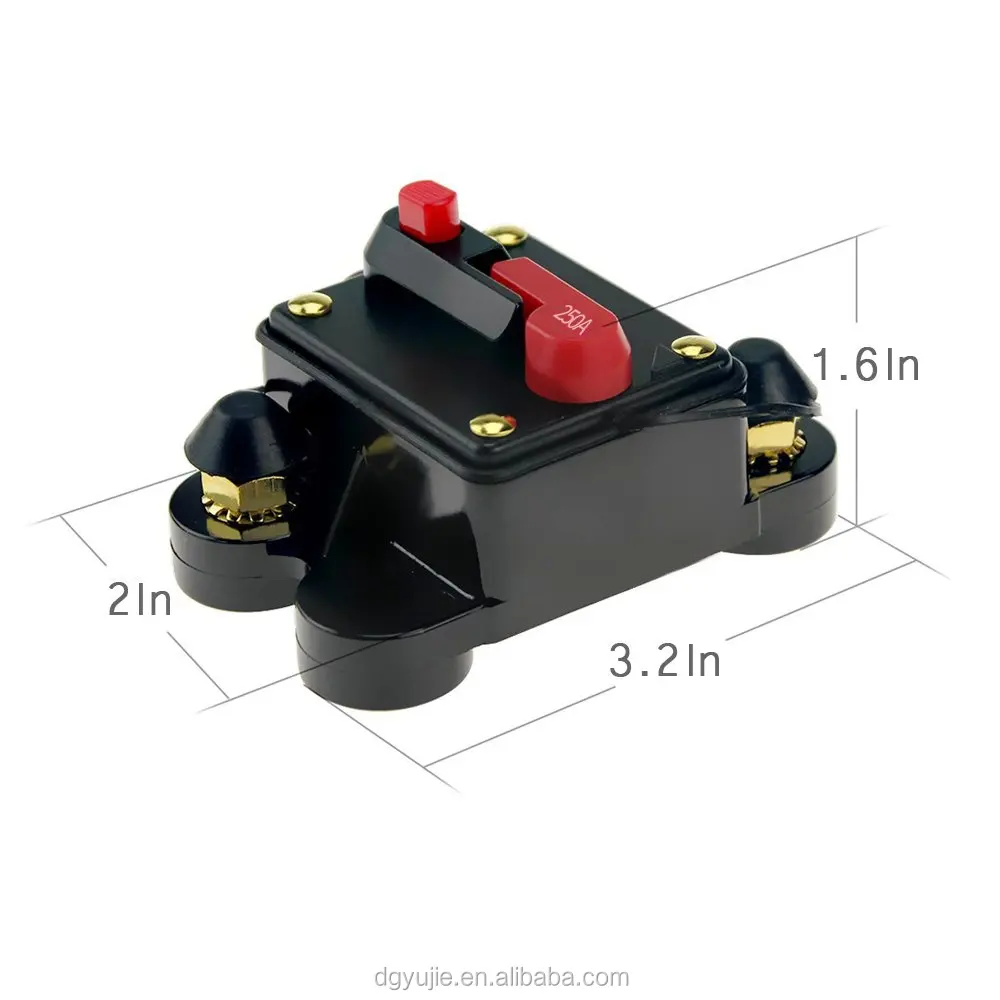 12v-24v Dc Circuit Breaker Trolling Motor Auto Car Marine Boat Bike
