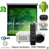 enjoy movie/photo/music/txt document.wireless vga,online bluetooth transfer,7.1 wireless speakers system projector.