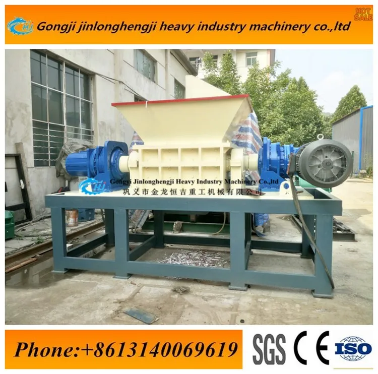 2017 New Design Steel Drum Shredder Machine/high Efficient Scrap Metal