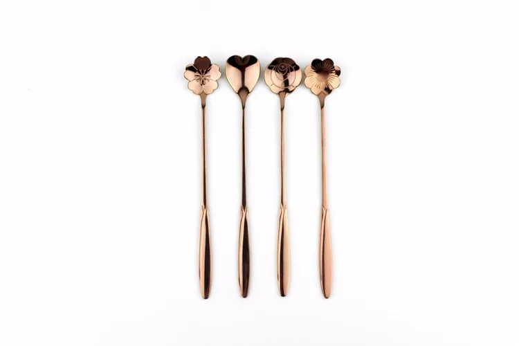Wedding Rose Gold Fork And Spoon Set Stainless Steel Fork And Spoon Gift Set Buy Fork And