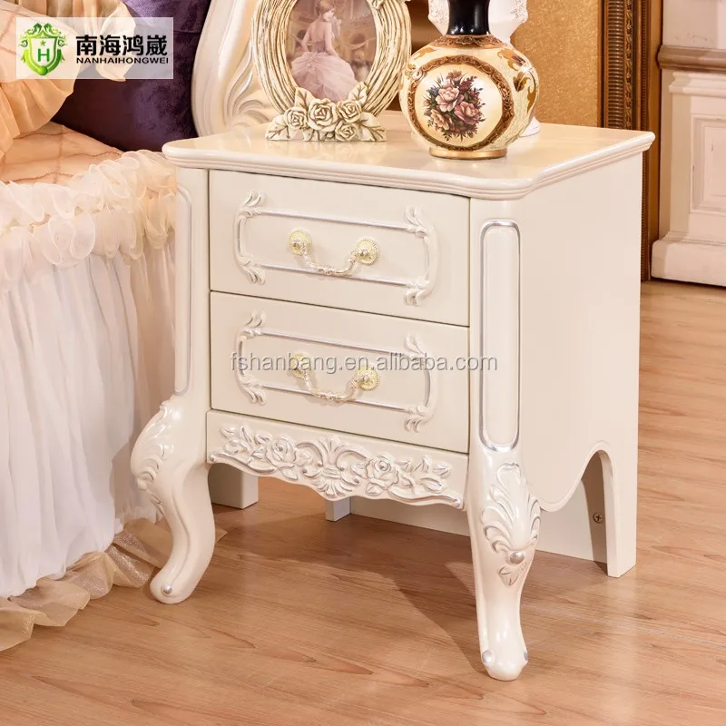 Klassische Weiße Königlichen Luxus Europäischen Stil 4 Stück Hochzeit