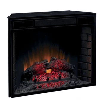 Decor Stove Indoor Metal Insert 2 Sided Electric Fireplace ...