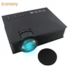 Portable wireless wifi UC46 Led Mini home theater projector 1080P with 1500 Lumens
