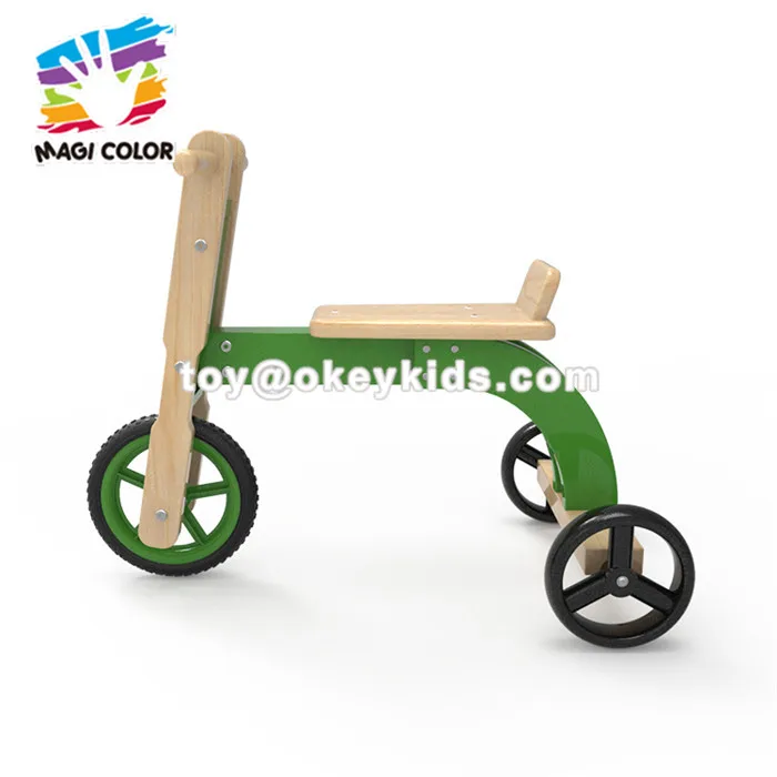 three wheel wooden walker for babies