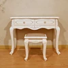 D1711 Classic modern hotsale writing desk dresser study table front counter small round reception smart desk cheap study table