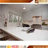 Precut White Quartz Kitchen Countertop Quartz Stone Counter tops 20+20mm Laminated Edges