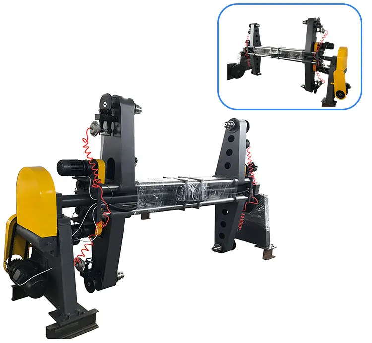 HRB Shaftless Electrical Mill Roll Standfor corrugated carton box production line