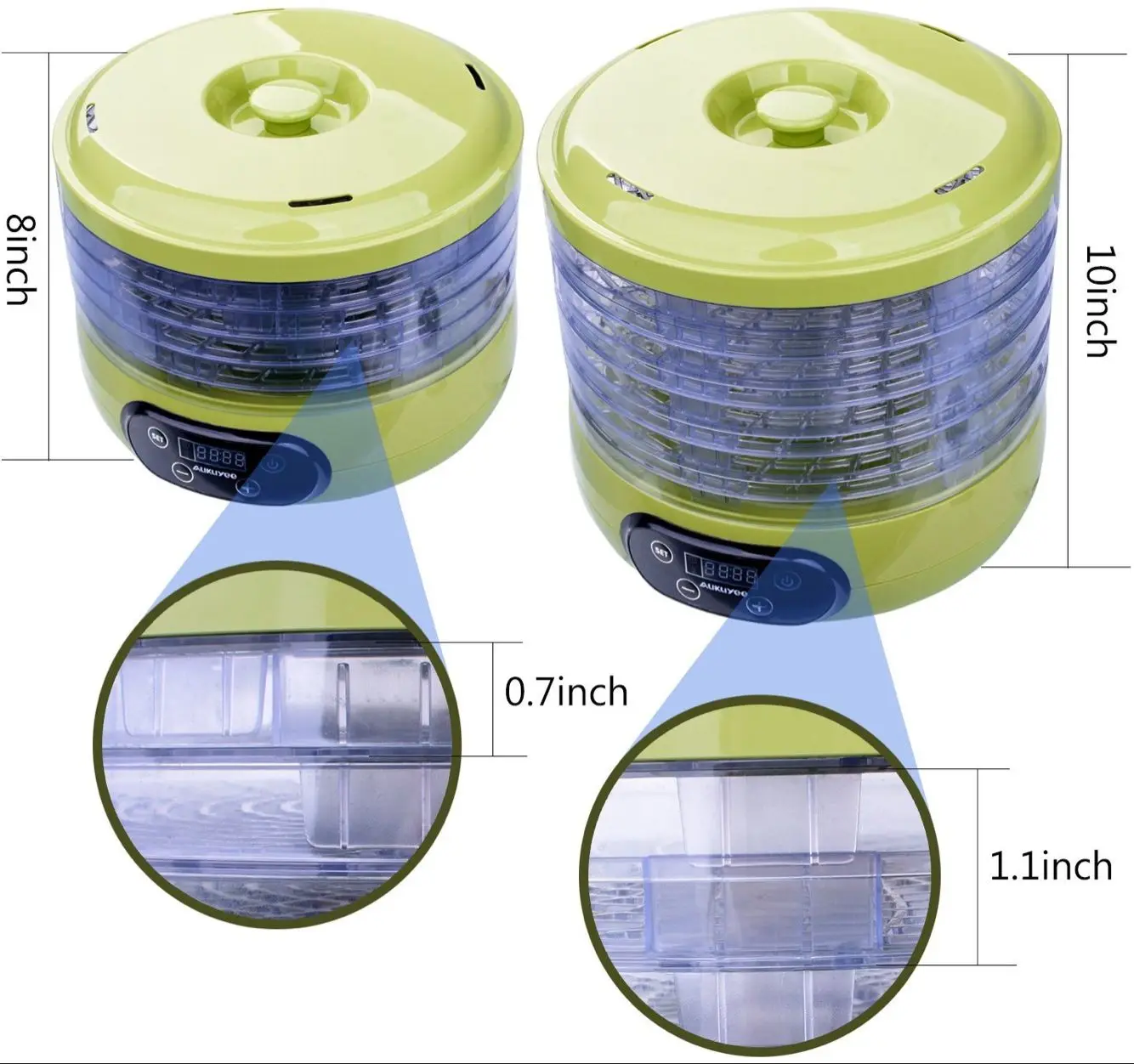 2018 Hot Sale Mini Digital Food Dehydrator For Home Use/mushroom