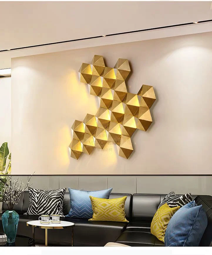 Modern High Quality simple decorate metal Bedroom Hotel Lobby stainless steel industrial led wall lamp