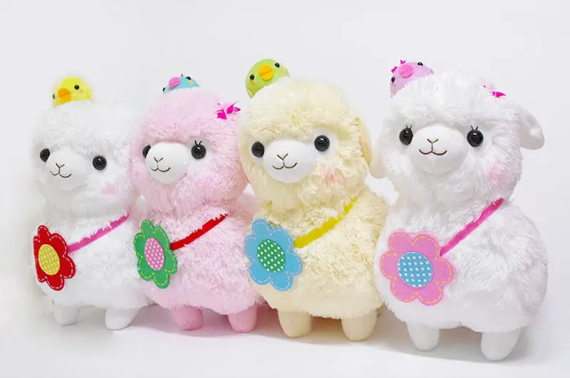 alpaca plush pink