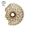 Single lighting modern decor gold white resin indoor wall light