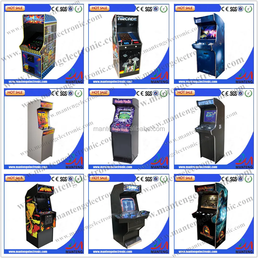 Galaga arcade video game machine