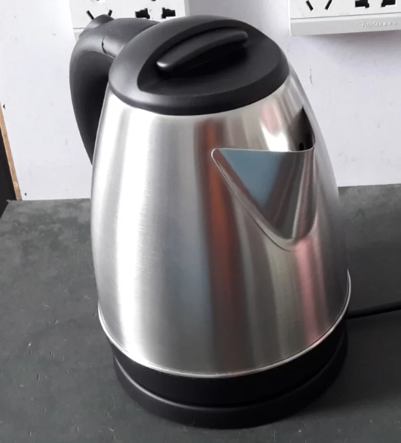 South Africa Indian Hot Sale 1.7 Ce Cb Water Kettle 2018 Stainless