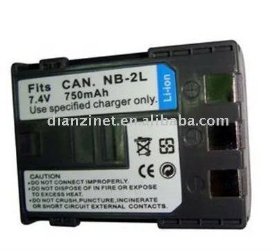 Guarantee 100% compatible camera battery for Canon NB-2L 2LH