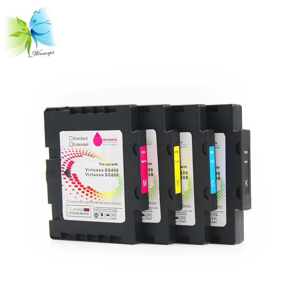 thumbnail image 2 of PRINTANDINK Sublimation Ink Cartridges For Sawgrass SG400 / SG800 – 4-Color Set W/ Warranty 2 of 3
