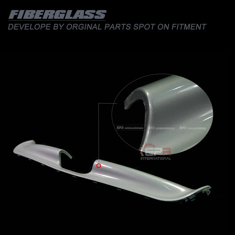 For Cooper R56 Jcw Rear Diffuser With Front Lip Fiberglass Carbon Fiber ...