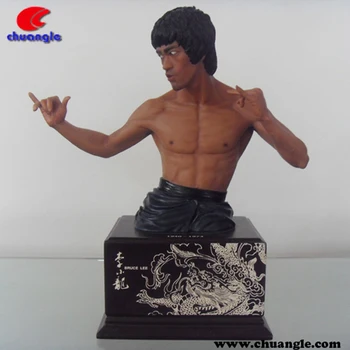 sculpture of bruce lee bust life size resin big bust buy sculpture bruce lee size