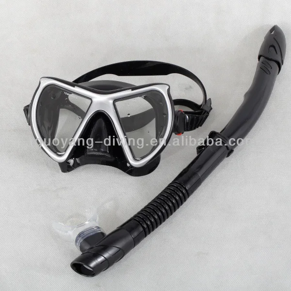 Underwater Breathing Equipment Protection Freediving Snorkel Set Mask ...