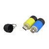 Promotional LED PVC Key Chain USB Custom Mini LED Flashlight Key Chain