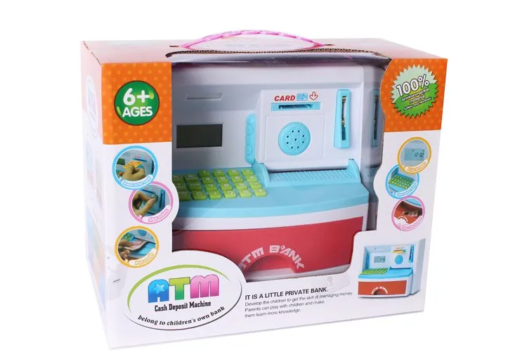 Battery Power Mini Atm Machine Toy Atm Bank Buy Atm Machine Toy Atm