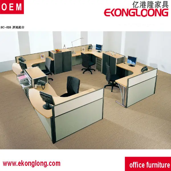 Modern Office Desk Wood Partitions And Panels/cheap Office Partitions