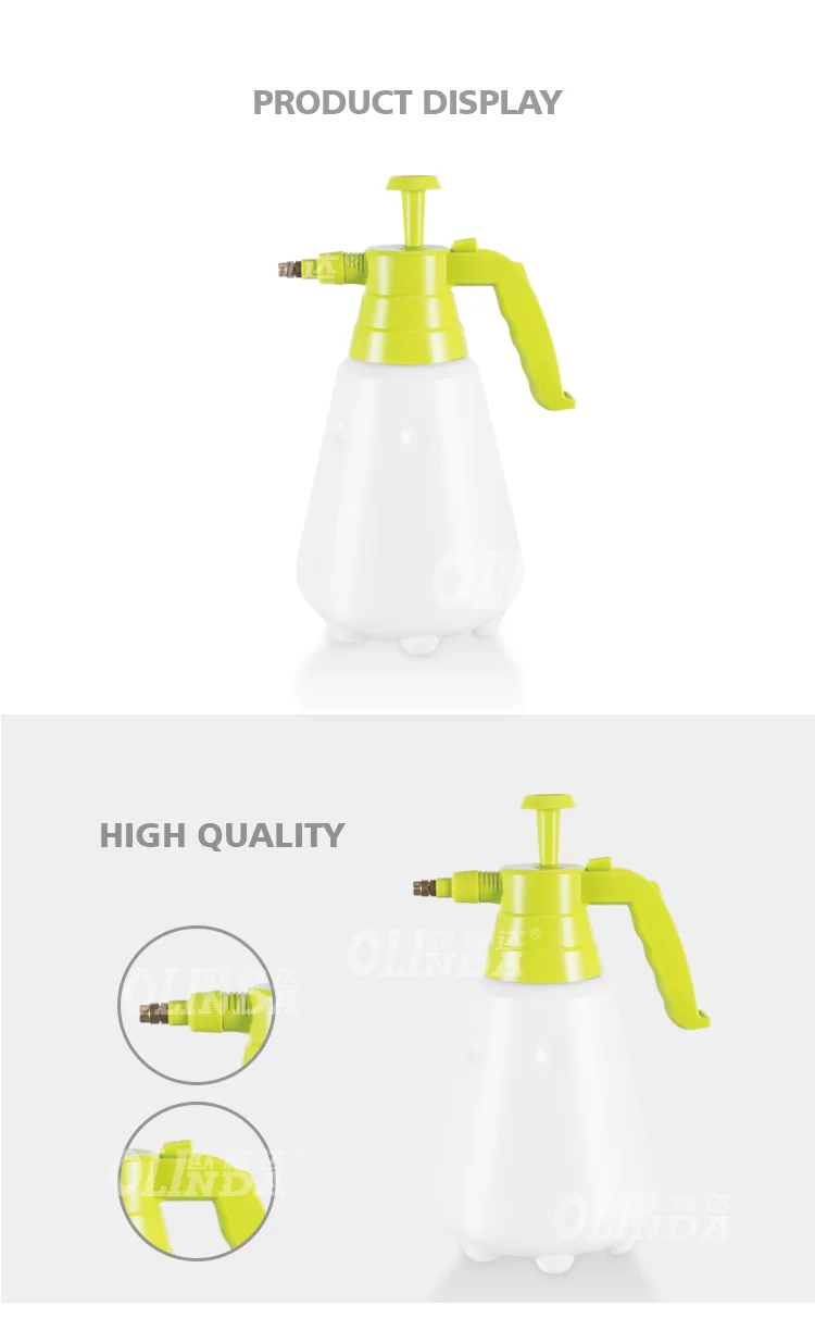 High quality 2L plastic spray bottle portable garden pressure sprayer for sale