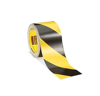 Black/Yellow Vinyl Floor Marking Tape/Safety Coding Tape, View Warning ...