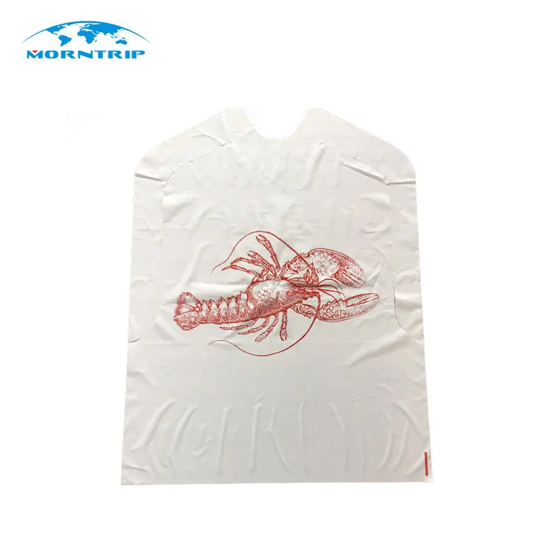 Disposable Restaurant Pe Adult Bib For Supermarket Use Buy Blank