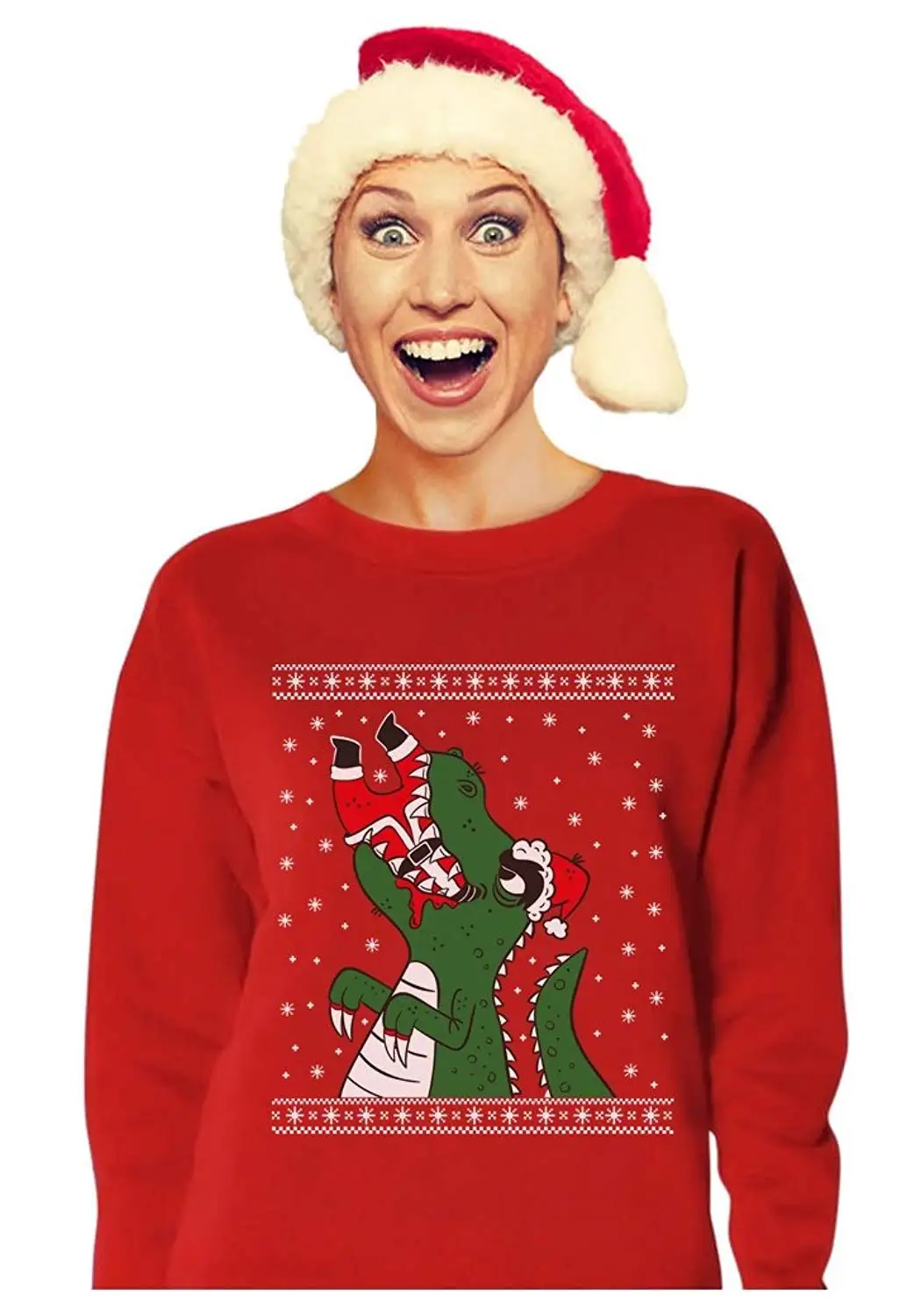 get quotations tstars santa claws ugly christmas sweater t rex vs santa funny women sweatshirt - Cheap Funny Ugly Christmas Sweaters get quotations tstars santa claws ugly christmas sweater t rex vs santa funny women sweatshirt - Cheap Funny Ugly Christmas Sweaters