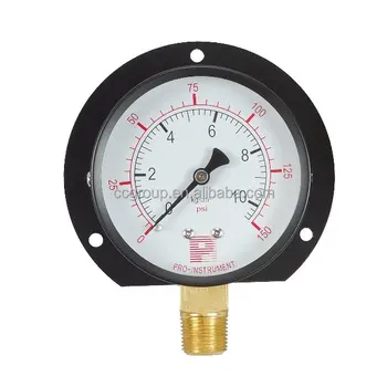 different pressure gauges