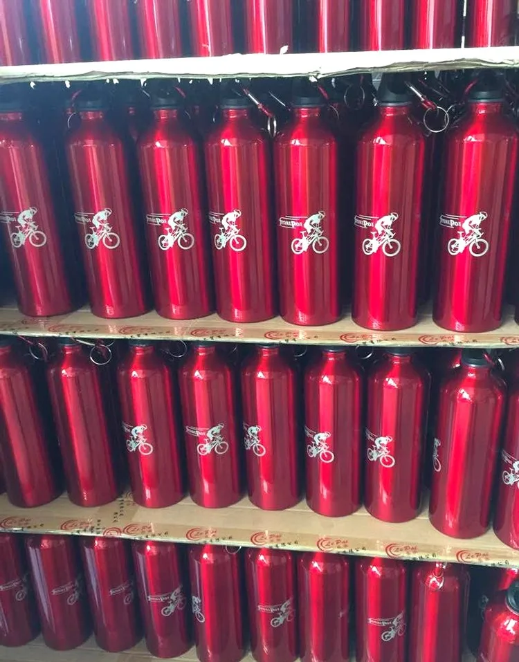 Metal Aluminum Bike Sports Water Bottle Personalized Water Bottles With