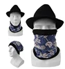 Wholesale Custom Printed Multi Purpose Motorcycle Face Mask Tube Neck Warmer Polyester