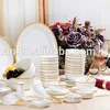 decorative product fine ceramic modern tableware dinnerware for hotel or home